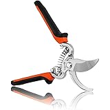 YARTTING 8.5" Pruning Shears, Drop Forged Pruner, Chop 3/4 Inch Branches Effortlessly, Forged Bypass Hand Pruner, Garden Tree