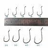 Carbon-Steel-Hooks-Extra-Sharp-Black-Barb-Fishhooks-11-Sizes