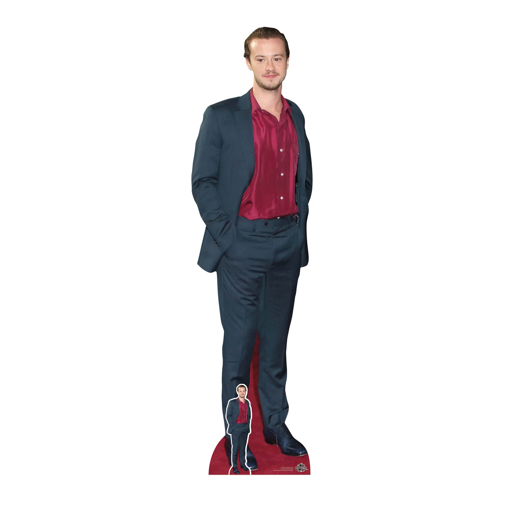 STAR CUTOUTS CS1025 Joseph Quinn Cardboard Cutout With Mini Standee Actor