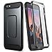 YOUMAKER Case for iPhone 6S Plus, Full Body with Built-in Screen Protector Heavy Duty Protection Shockproof Cover for Apple iPhone 6S Plus / 6 Plus 5.5 Inch - Black/Black