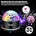 Sound Activated DJ Disco Lights Party Lights Dj Lighting, RBG Disco Ball, Strobe Lamp Stage Par Light for Home Room Dance Parties Birthday DJ Bar Karaoke Xmas Wedding Show Club Pub