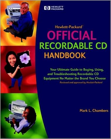 Hewlett Packard Official Recordable Cd Handbook Chambers Mark L 0785555030756 Amazon Com Books
