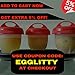 Egglettes Egg Cooker - Hard Boiled Eggs Without The Shell | AS SEEN ON TV | 6 Pack Set