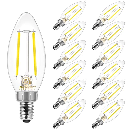 Energetic B11 E12 Candelabra LED Bulbs 60 Watt