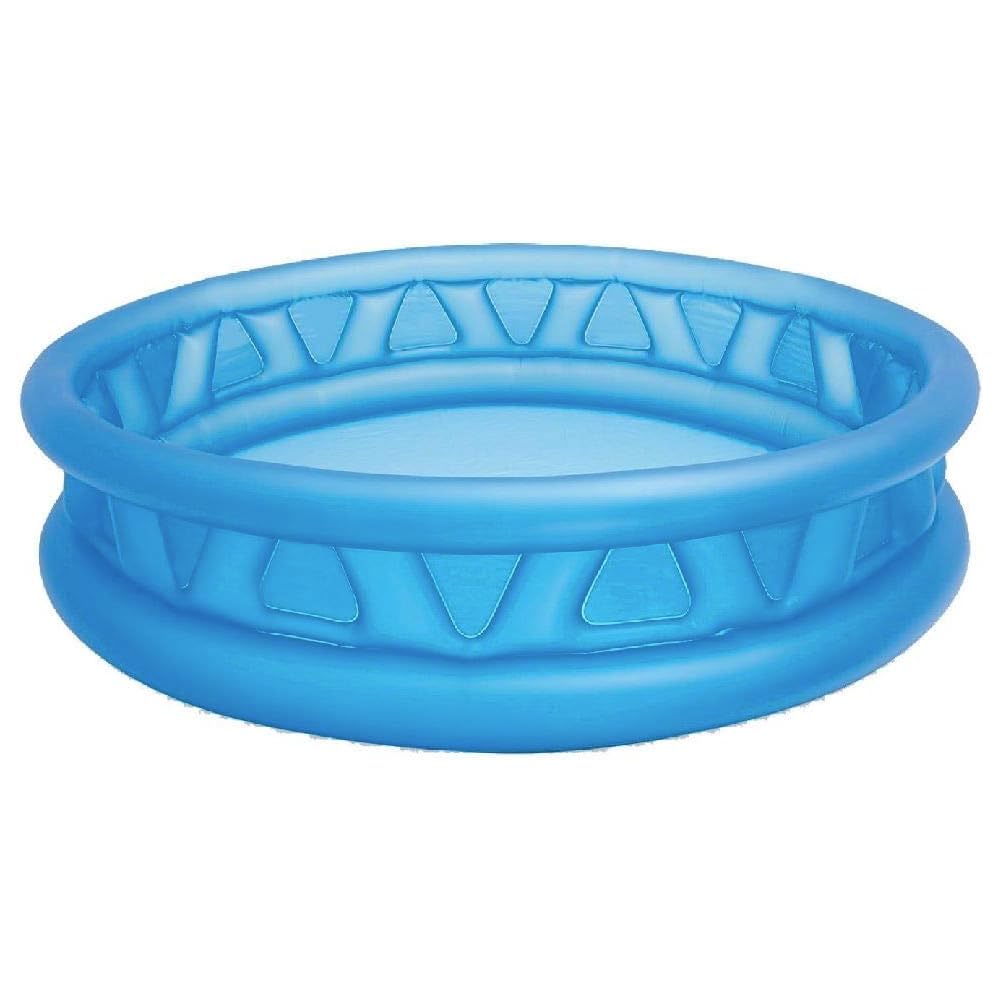 Intex 58431 188 x 46cm Soft Side Pool Summer Garden/Beach Toys, Round Shape, Blue,1 SIZE