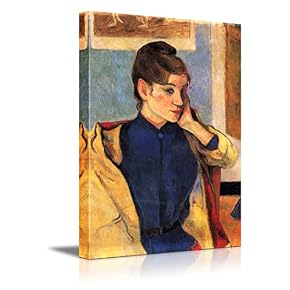 Portrait of Madelaine Bernard by Paul Gauguin French Post Impressionist