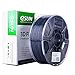 eSUN 3D 1.75mm PETG Semi-Transparent Gray Filament 1kg (2.2lb), PETG 3D Printer Filament, Dimensional Accuracy +/- 0.03 mm, 1.75mm Glass Gray