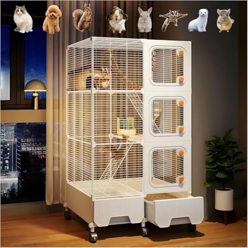BGBFE Multi-Level Small Animal Cage
