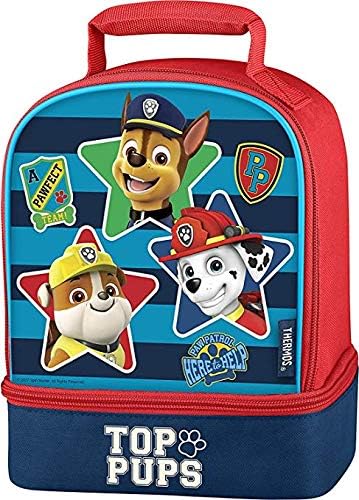 paw patrol dual compartment lunch box