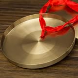 BigTree 22cm Brass Copper Gong with Mallet Traditional Chinese Percussion view 4