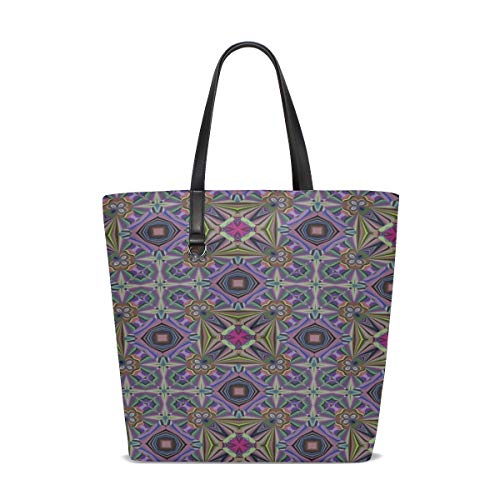 Women Vintage Abstract Unique Original Handle Satchel Handbags Shoulder Bag Tote Purse Messenger Bags