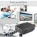 Video Projector, RockBirds GP10 Portable Projector Support SD Card 1080P HD PC USB HDMI AV VGA for Home Cinema Theater ( Black )