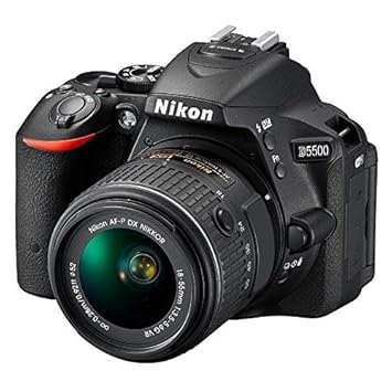 Nikon D5500 - Cámara réflex de 24.2 MP (pantalla táctil giratoria ...