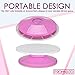 Rotating Cake Turntable Stand Kit: 12 Inch Spinning Cake Stand with Angled Icing Spatula and Decorating Comb/Icing Smoother [Smart 360 Revolving, Professional Quality Cake Decorating Supplies]