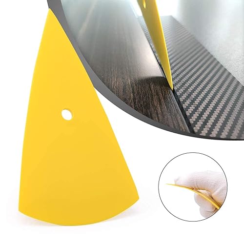 Vinyl Squeegee YARNOW 4-Piece Car Vinyl Wrap Tool Set - Window Tint Scrapers For Easy Application Tint Squeegee
