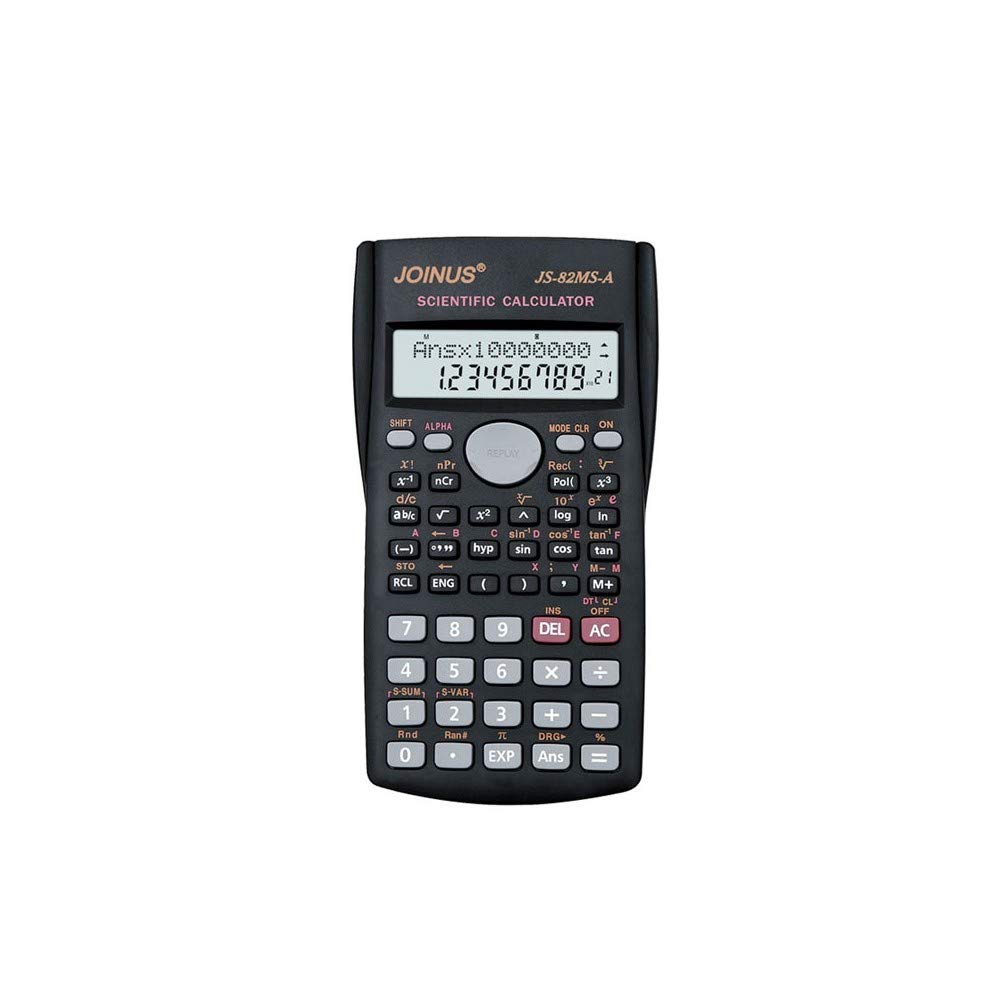 Joinus scientific calculator - Student calculator (black).