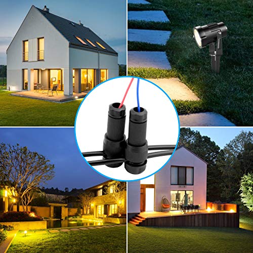 6 Pack Low Voltage Landscape Light Wire Connector Fntek Outdoor 1420