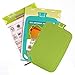Antimicrobial Cutting Boards Dishwasher Safe | Large 13x10 Flexible Cutting Mats | 1 Min Microwave Full Sterilization | Germ-Free and Cross-Contamination Free | Non-slip - Set of 3 By Top Home Choice