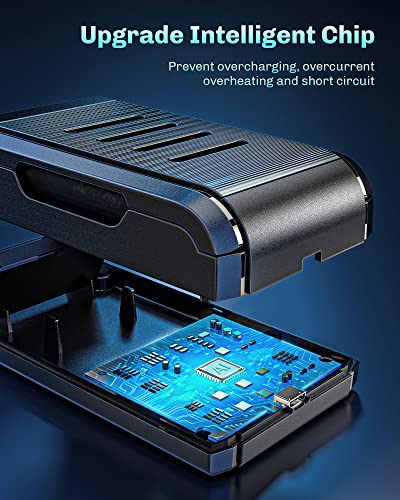 VOYEE Charger for Xbox Controller Battery Pack, 3x2600mAh High Capacity Rechargeable Pack with Fast Station, Led Indicator, Protective Shell One/S/X/Elite/Series X|S