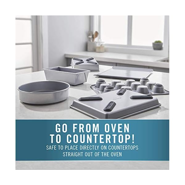 Calphalon Nonstick Bakeware Set, 6Piece Set Includes Cookie Sheet