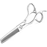 KINSARO Left Hand Hair Thinning Scissors 5.5 Inch, 440C, Texturizing Shears | Lefty Classic Japanese style, True HRC 58-60, Very Sharp, Long Service Life, For Hairdresser, Barbershop or Home Use