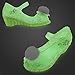 Disney Tinker Bell Glow in the Dark Shoes for Kids Size 11/12 YTH Green