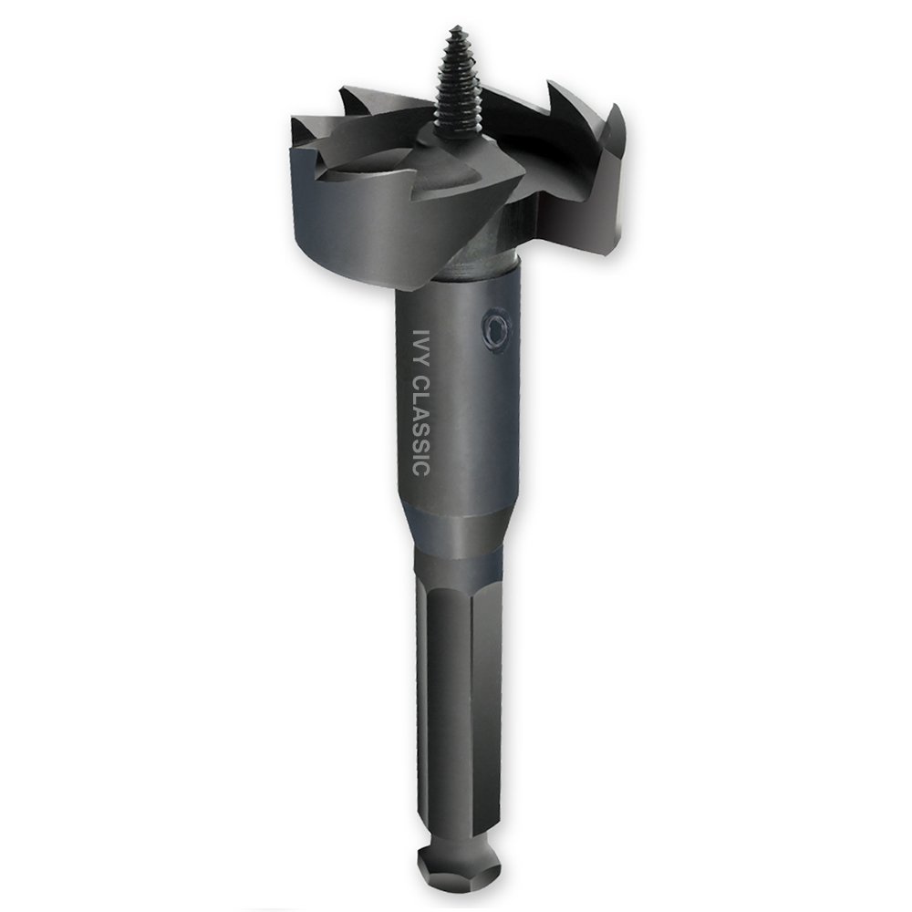 IVY Classic 10768 2-9/16 x 5-inch Heavy-Duty Self-Feed Bit, High-Speed Steel, 1/Card