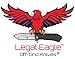 Off-Grid Knives - Legal Eagle Folding Knife, Legal Carry EDC Blade with Glass Breaker, Cryo Japanese AUS8 Steel, G10 Scales, Rides Deep in The Pocket, Tip-Up Left or Right Carry