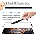 [2 Pack] Galaxy S9 Plus Tempered Glass Screen Protector, Anti-Fingerprint, no Bubble, 9H Hardness, Samsung Galaxy S9+ Plus HD Screen Protector (Black)