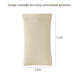 MEIBOOCH Squeeze Top Sunglass Case, New