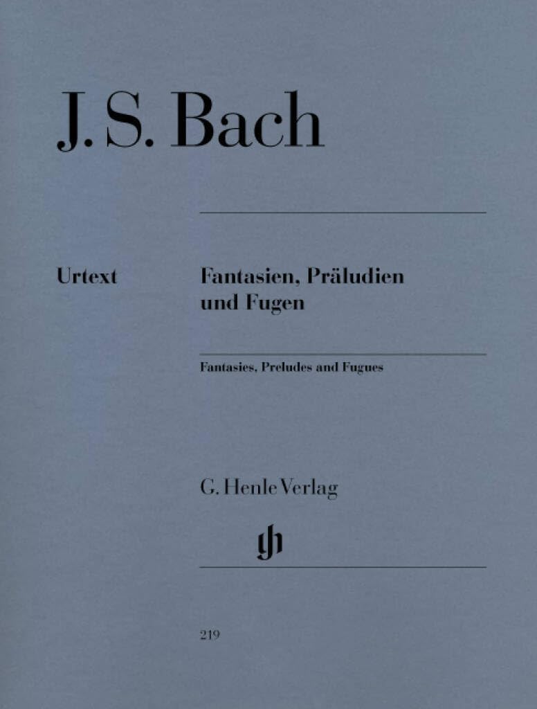 Fantasies, Preludes and Fugues - piano - (HN 219)