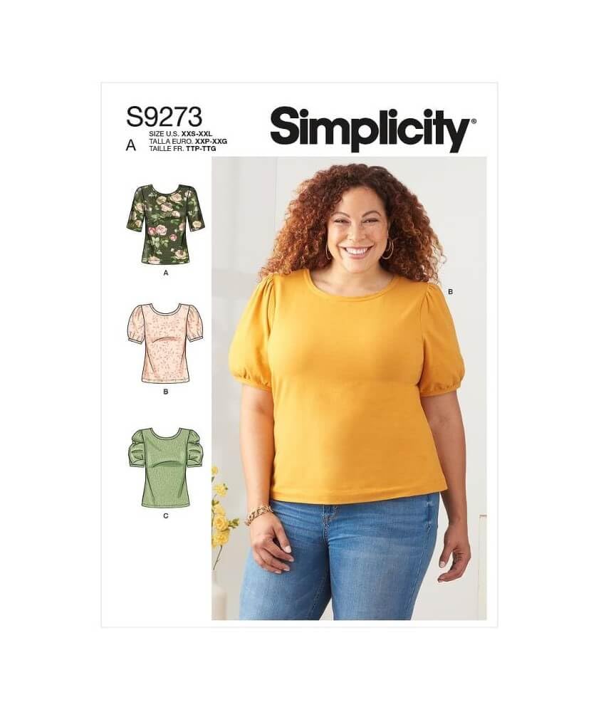 SIMPLICITY SS9273A Misses TOP/Vest A (XXS-XS-S-M-L-XL-XXL), White