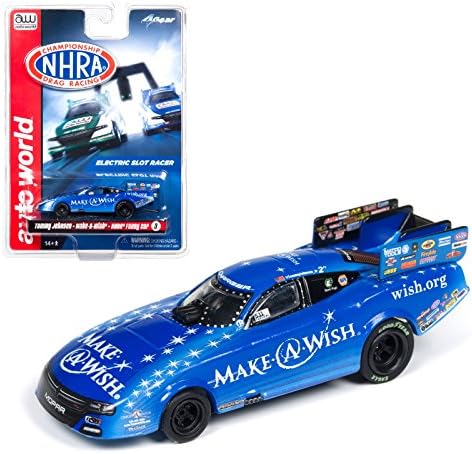 NHRA Funny Cars Make A Wish Tommy Johnson 4 Gear Electric Slot Car SC325 NEW!