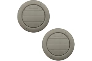 LXROAR01 2PCS Roof Headliner AC Heater Air Vents Compatible with Ford Transit 2015 to 2025 Year, Roof Air AC Vent for YC3Z-19893-AA