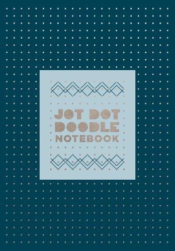 Jot Dot Doodle Notebook (Blue and Silver) by