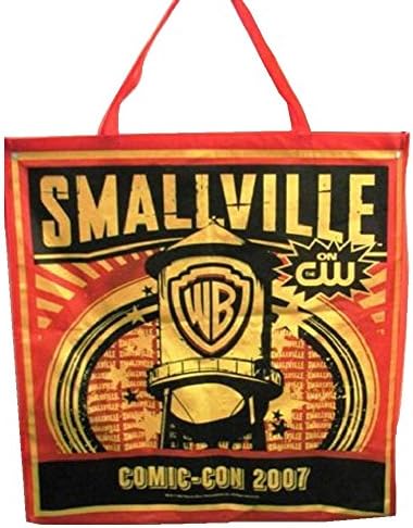 SDCC 2007 Exclusive WB Smallville/Superman Vs Doomsday Oversized Swag Bag 30" X 30"