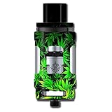 Skin Decal Vinyl Wrap for Smok TFV12 Cloud Beast King Tank Vape Mod stickers skins cover/ weed gonja