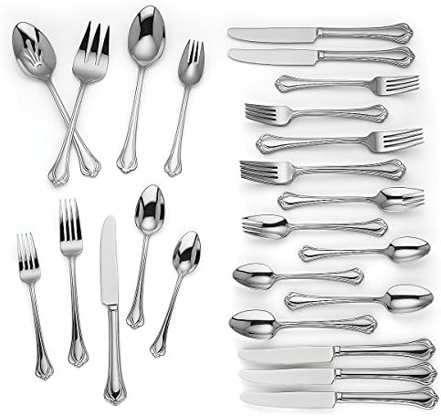 Lenox Alcott 39-piece Flatware Set Stainless Steel Dishwasher safe