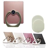 BR Kickstand, Universal Ring Stand /360 Degree Rotating/ + Car Holder Mount Cell Phone and Tablets Anti Drop iRing for iPhone, iPad, iPod, Android, Samsung Galaxy Tab, Nokia, HTC (Pink)