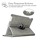 Fintie Rotating Case for iPad 4/3 / 2-360 Degree Rotating Smart Stand Protective Cover with Auto Wake/Sleep for iPad 4th Gen with Retina Display, iPad 3 & iPad 2, Denim Grey