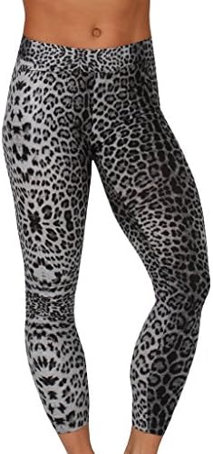 Velocity - Soft, Comfy, High Quality Printed Leggings - Full Length Yoga Pants - Jaguar Grey - XL