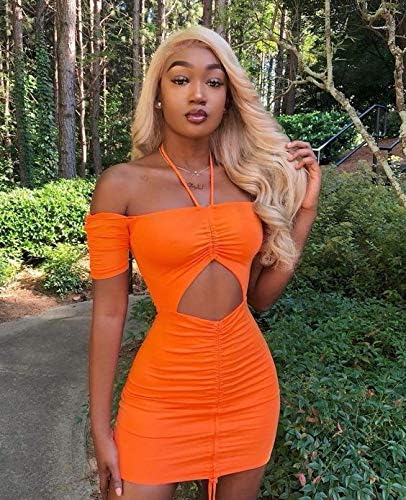 FUHSI Kanekalon Futura Fiber 13×6 Inch Lace Real Natural For Women–Soft&Smooth, Body Wave Lace Front Wig,Elastic Straps,Comfortable & Adjustable For Perfect Fit –103# Blonde 250D 22"