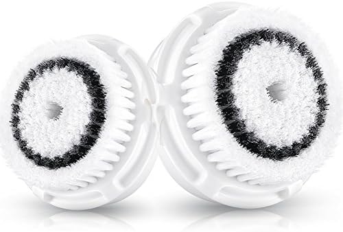 In Radiance Sensitive Brush Head Replacements (2-Pack) Compatible with Mia Mia2 Mia3 Aria Mia Fit Smart Profile and Alpha Fit Facial Cleansing System