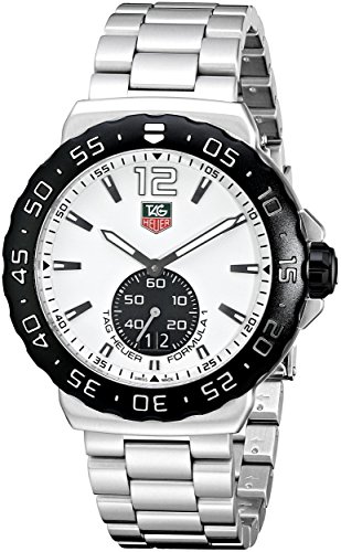 TAG Heuer Men's WAU1111.BA0858 Formula 1 White Dial Stainless Steel Watch