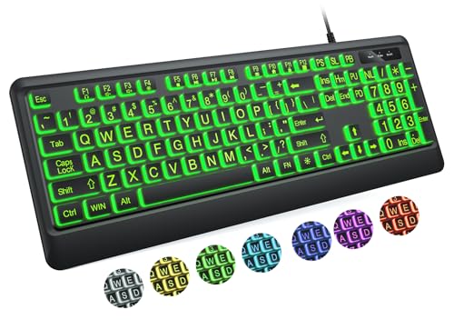 KOPJIPPOM Große Drucktastatur
