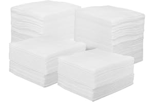4x4 inch Non Woven Gauze Pads: 400pcs Non Stick Cotton Gauze Pads- Dressing for Care, Face Cleaning, Makeup, Facial Hydration