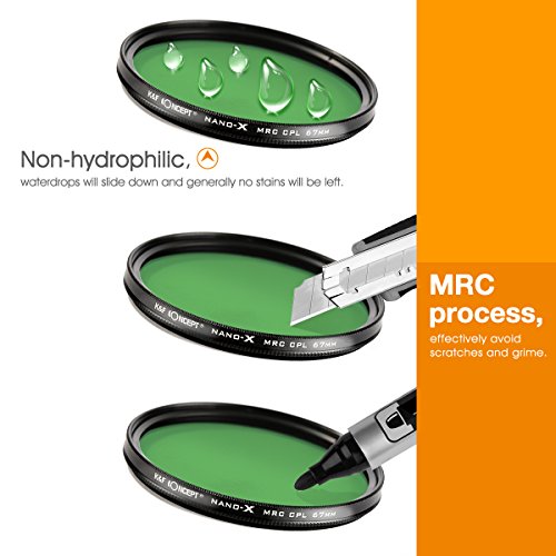 K&F Concept Magnetischer CPL Filter 49-mm-Zirkular-Polfilter Magnetischer Polarisationsfilter HD 28 Multi-Layer… – Bild 3