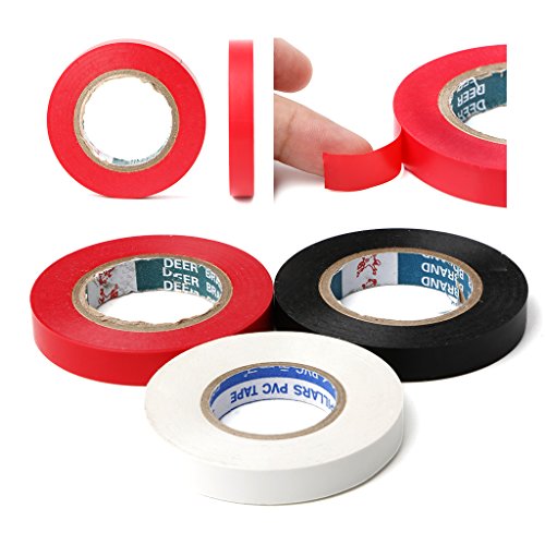 huanban072 Tennis Badminton Adhesive Tape Squash Racket Grip Tape Overgrip Compound Washi Tape Sealing Tapes Sticker (Black) - Thumbnail 5