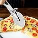 Pizza Cutter Wheel,JmeGe Kitchen Stainless Steel Pizza Cutter with Ergonomic Anti-Slip Grip Handle