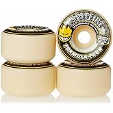 Spitfire Wheels Spitfire Skateboard Wheels 54mm F4 99A Conical Yellow Print